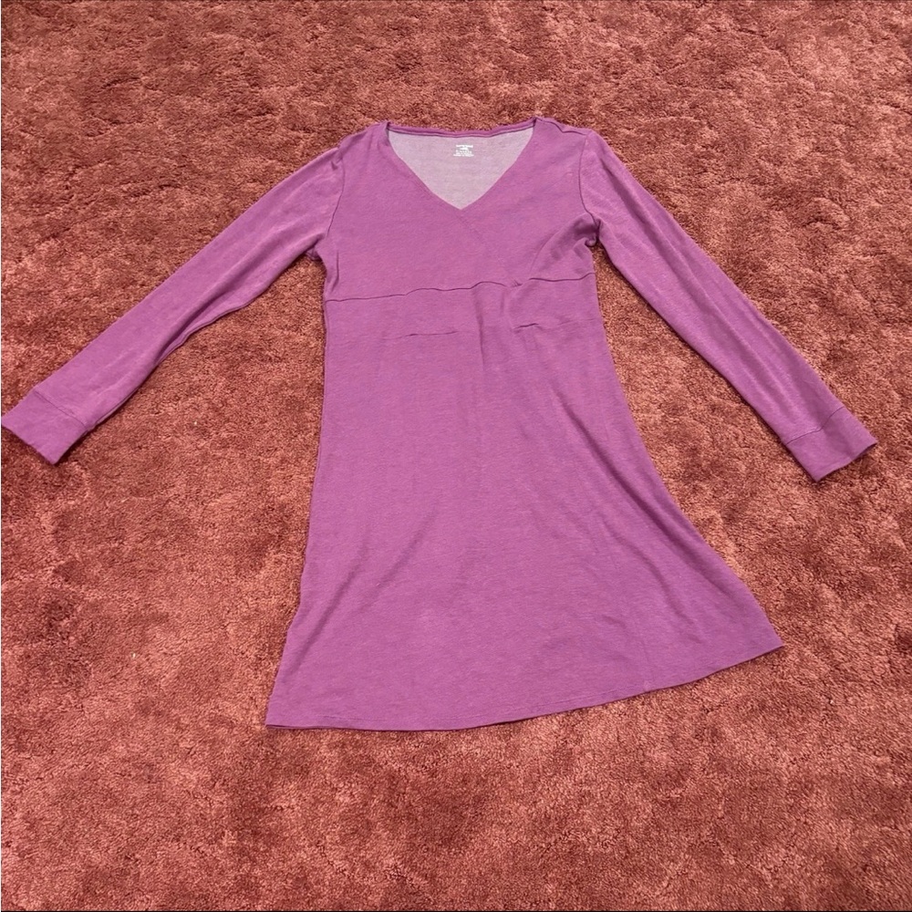 Horny Toad Rich Purple Knit Top